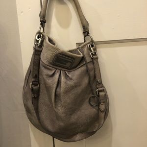 Marc by Marc Jacobs gray leather bag